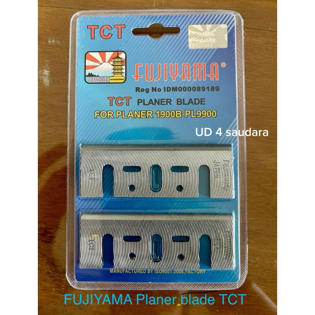 Mata Planer Serut ORIGINAL TCT FUJIYAMA for planer 1900B-PL9900.
