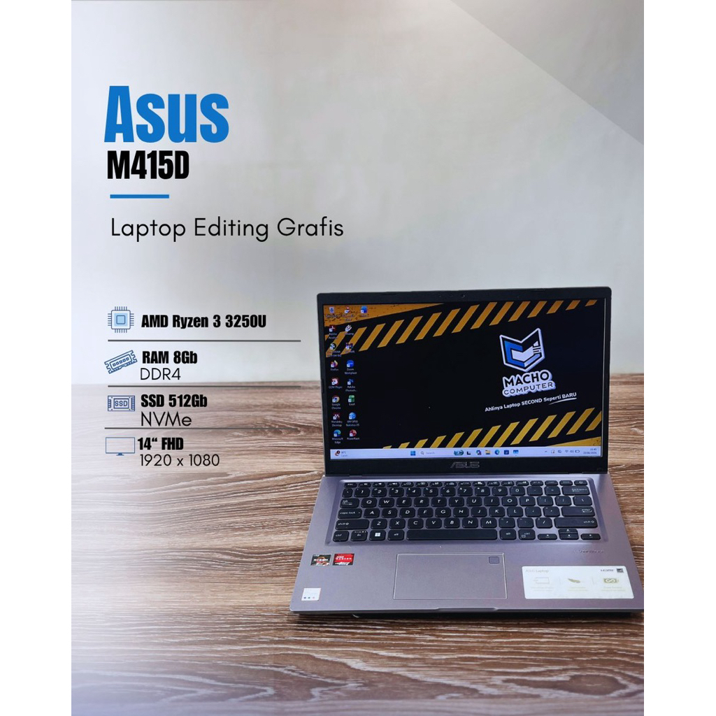 Asus M415D Ryzen 3 3250U