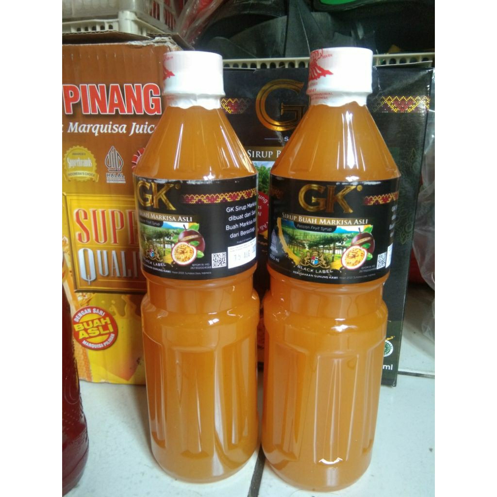 MARKISA JUICE GK 1 LITER SARI BUAH MARKISA ASLI BERASTAGI