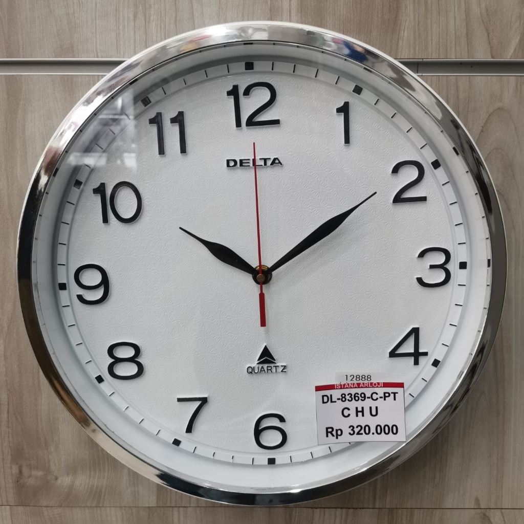 Delta 8369 Jam Dinding Original