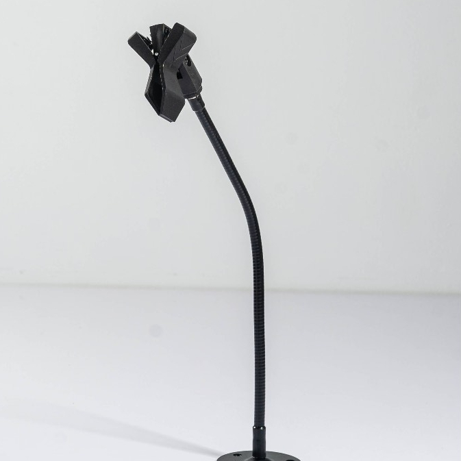 Stand Mic Dinding ALVEY LV-308 Peyangga Mikrofon Tripod Mic Stand Mic Bahan Besi