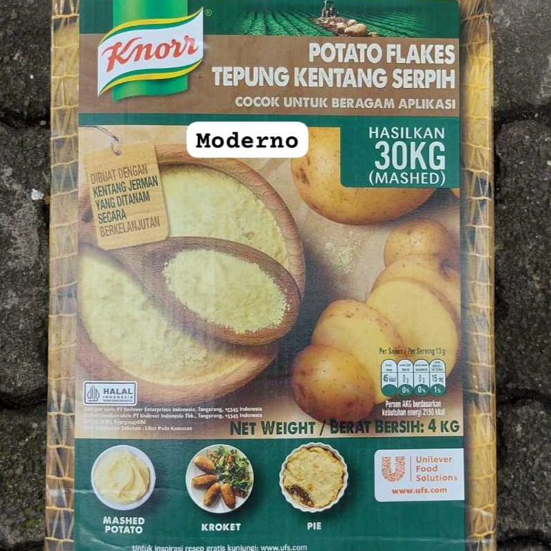 Potato Flake Knorr 4 kg - Mashed Potato Knorr 4 Kg