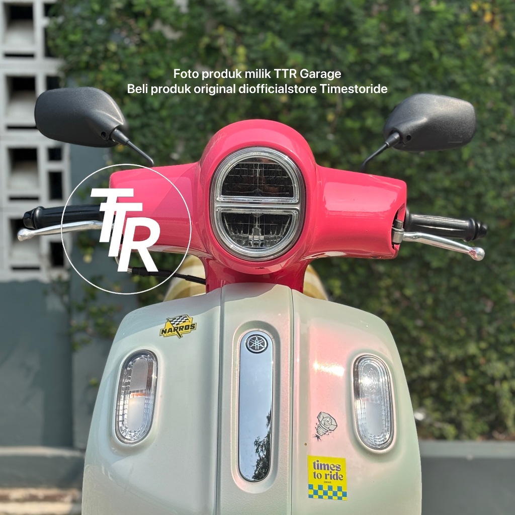 Spion kalcer yamaha fazzio hybride | spion klasik model kaca datar