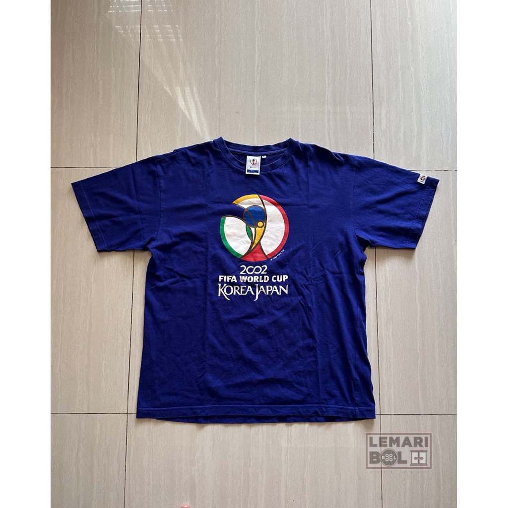 Kaos piala dunia 2002 Korea Japan vintage