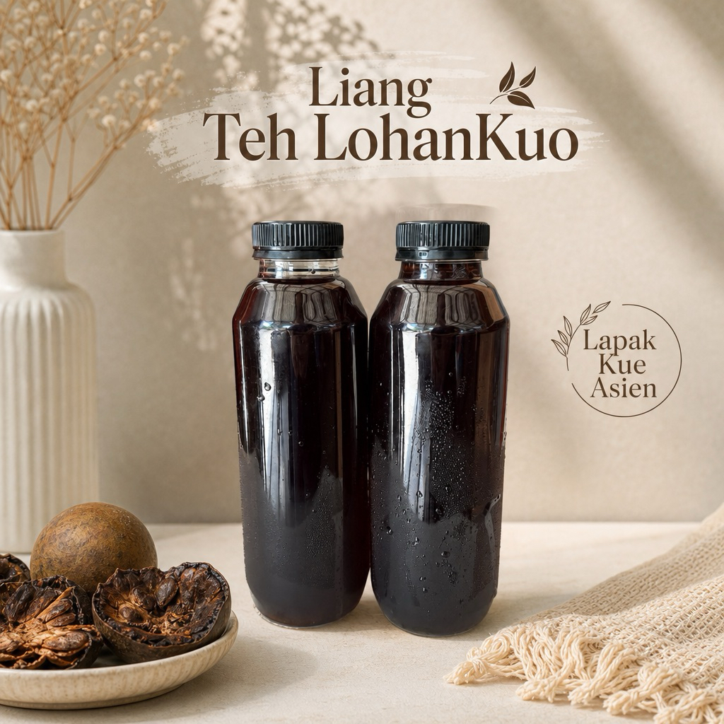 Minuman Liang Teh & LuoHanKuo 1 Botol 500ML