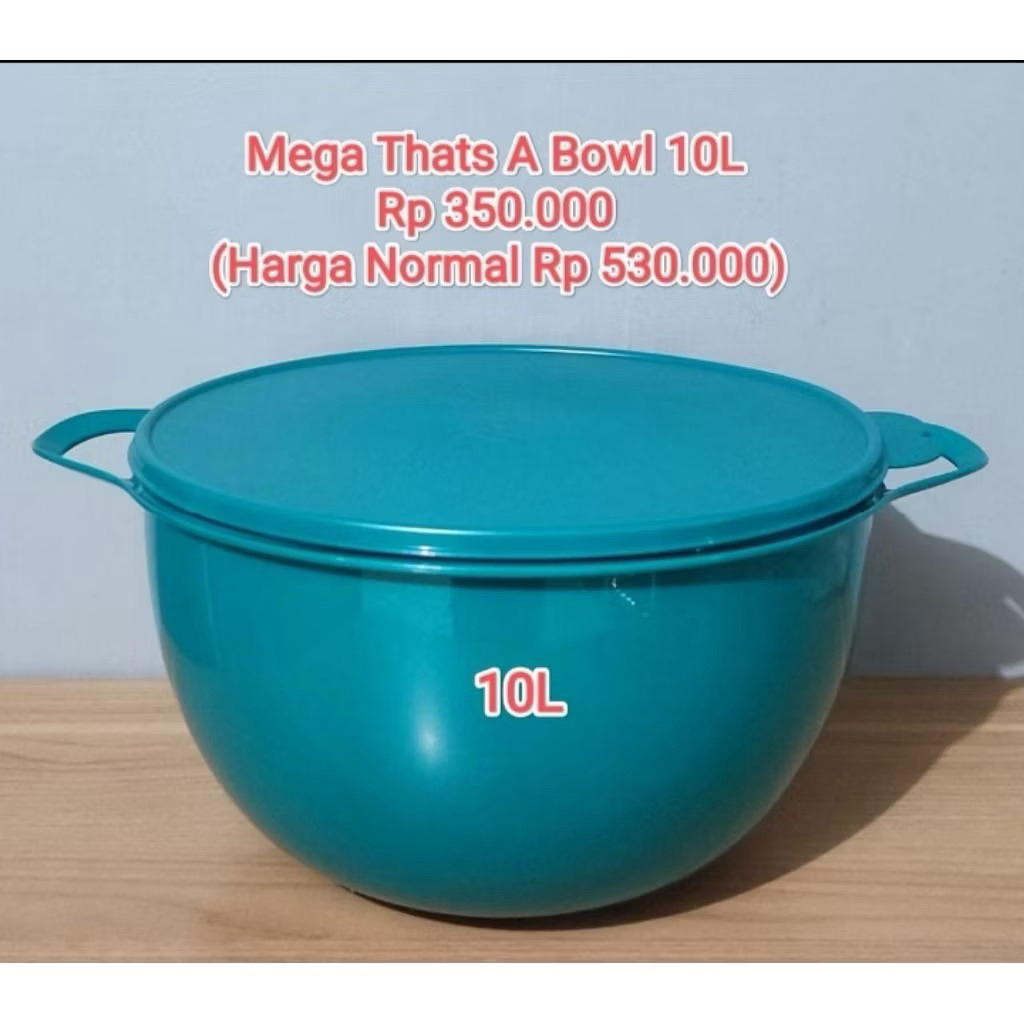 BOWL jumbo tupperware