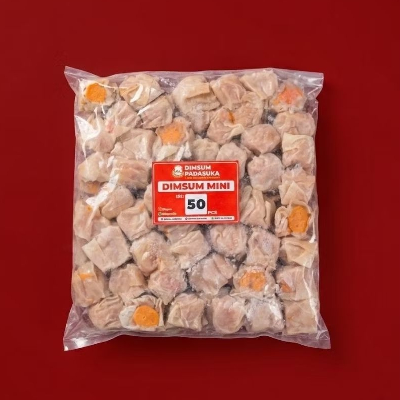 Dimsum Ayam Frozen Isi 50 pcs Premium Enak Halal - Dimsum Padasuka Bandung