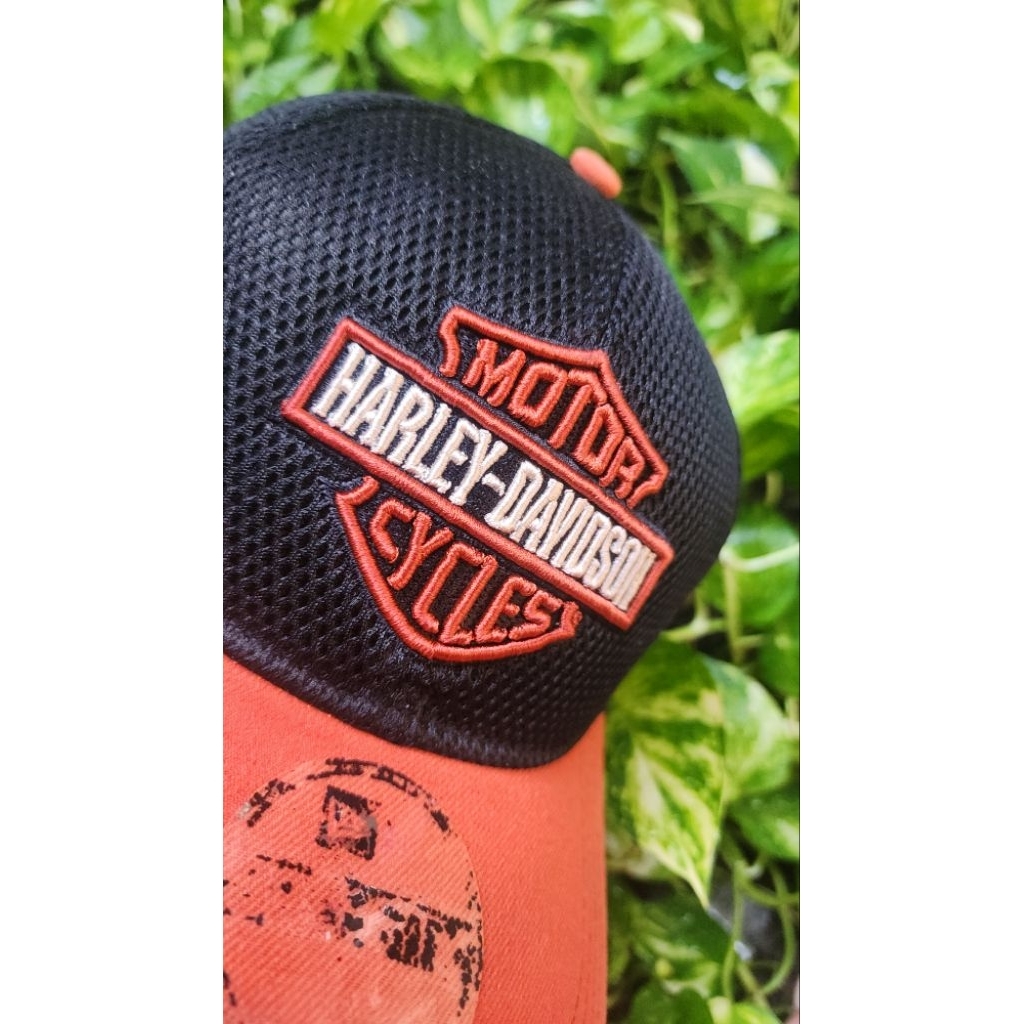 Topi Harley Davidson - New Era 39Thrity ( L - XL ) ORIGINAL