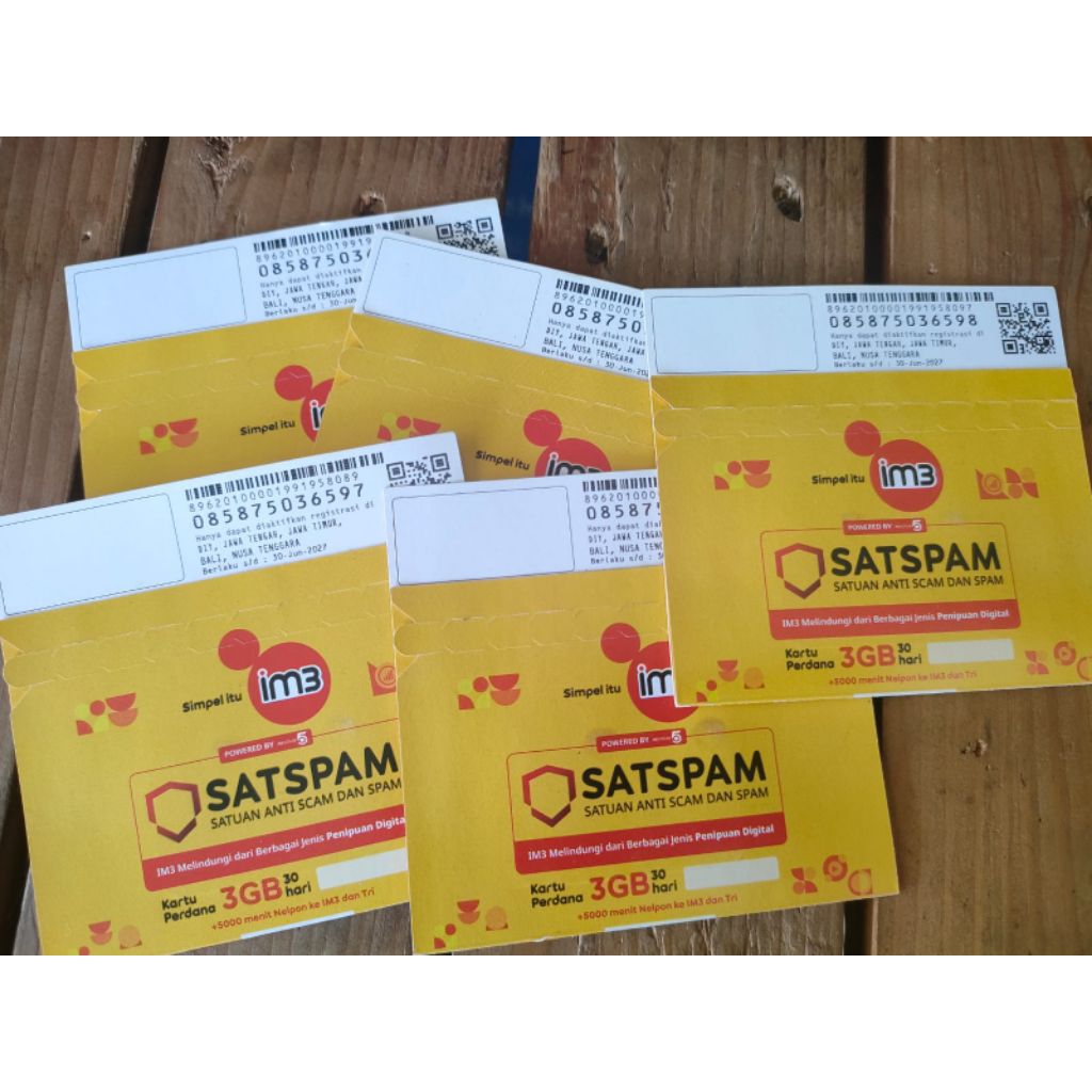 KARTU PERDANA INDOSAT KUOTA 10GB