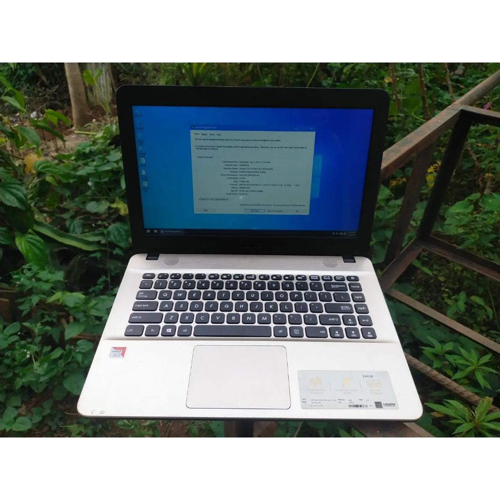 Laptop Asus X441B Processor AMD A9-9425