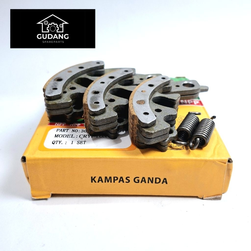 Kampas Ganda Only Crypton 4ST NPP