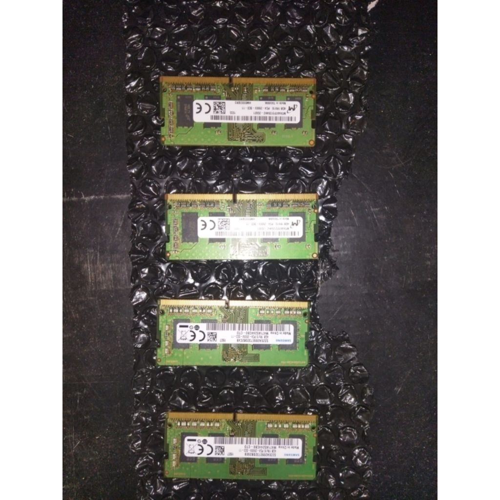 RAM Samsung dan micron 4GB DDR4 2666MHz SODIMM