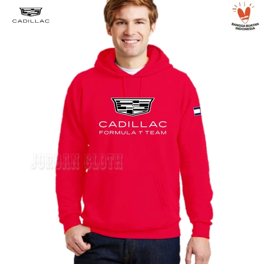 Hoodie Jaket Sweater Team Cadillac Formula One F1