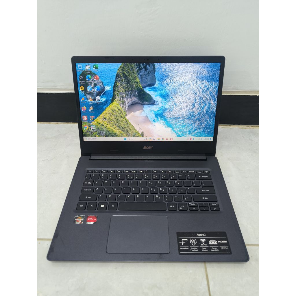 Acer Aspire 3 AMD Ryzen 3 3250U RAM 4GB SSD 256GB