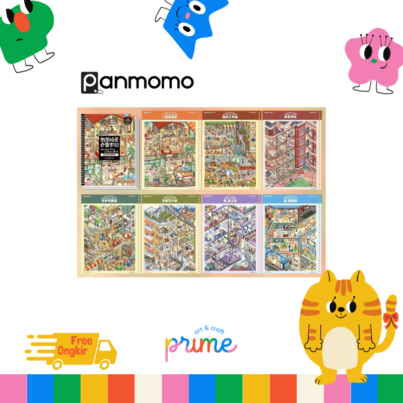 Telado DIY sticker book ver.9.0 city cubicle