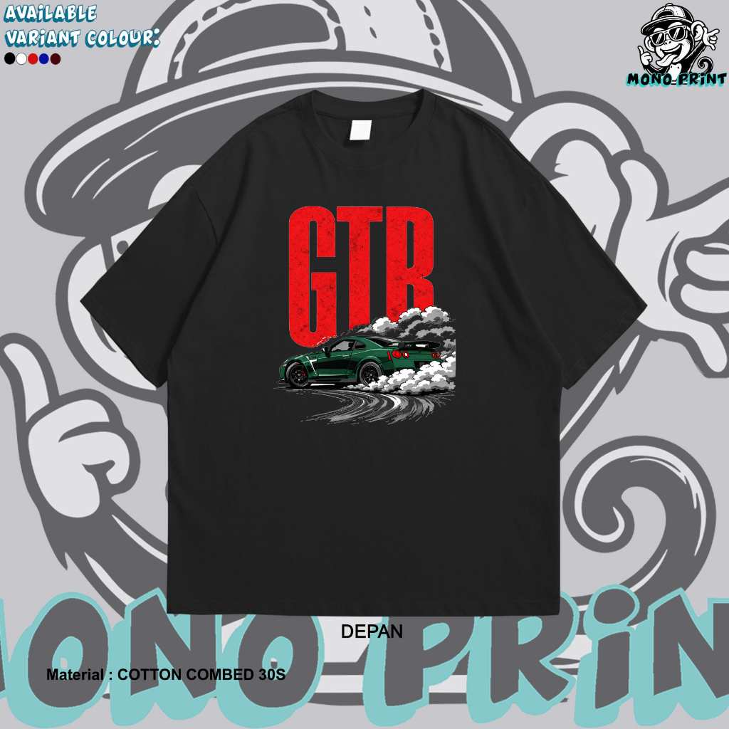 Kaos Nissan GT-R Special Design - T-Shirt GTR R35