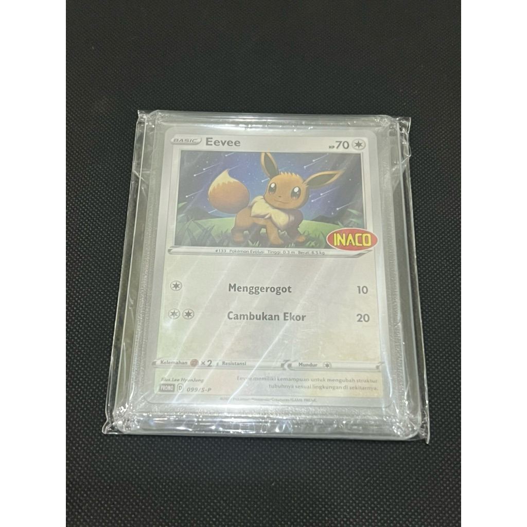 kartu pokemon promo inaco eevee