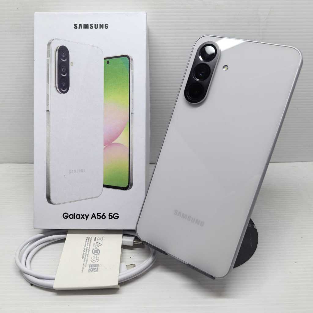 HOT SALE SAMSUNG GALAXY A56 5G 12/256 LIGHTGRAY NO MINUS LENGKAP NO MINUS