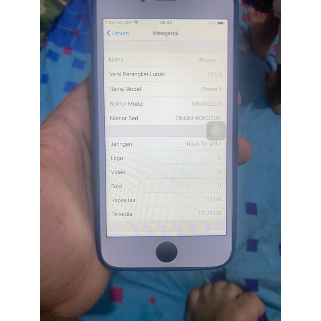 Iphone 6 128gb minus