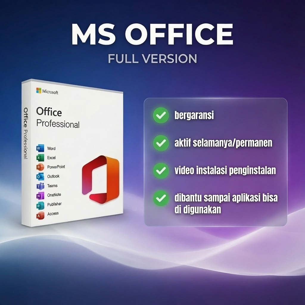 MS OFFICE FULL VERSION 2021 | 2019 | 2016 | 365