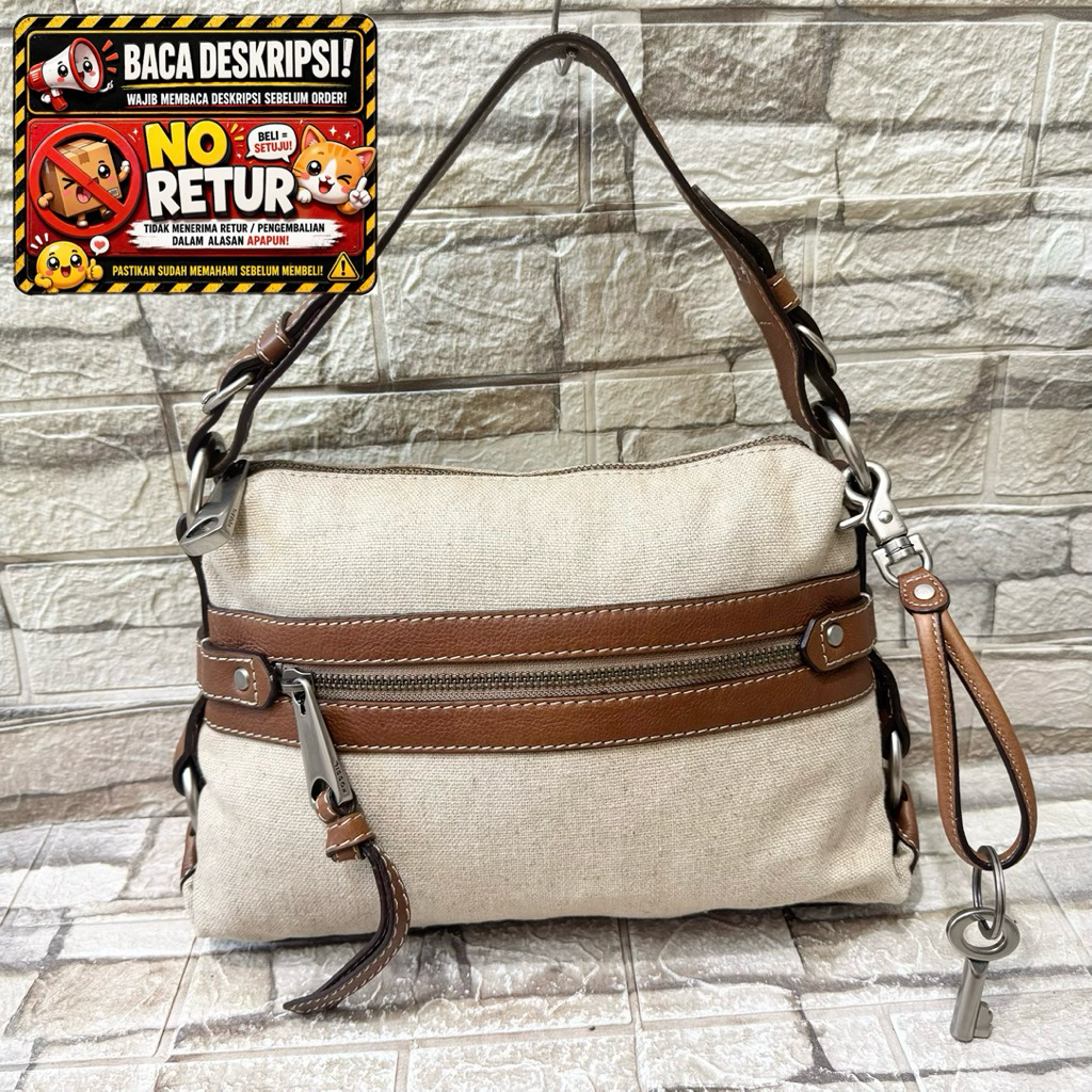 761# NET-Preloved Fossil Fiftyfour Amanda Canvas