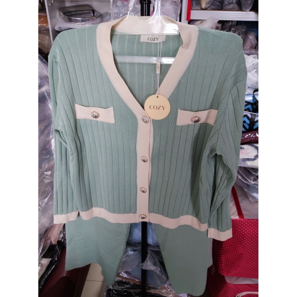 One Set brand COZY (barang Asli Bangkok / bkk ) baju Dan celana