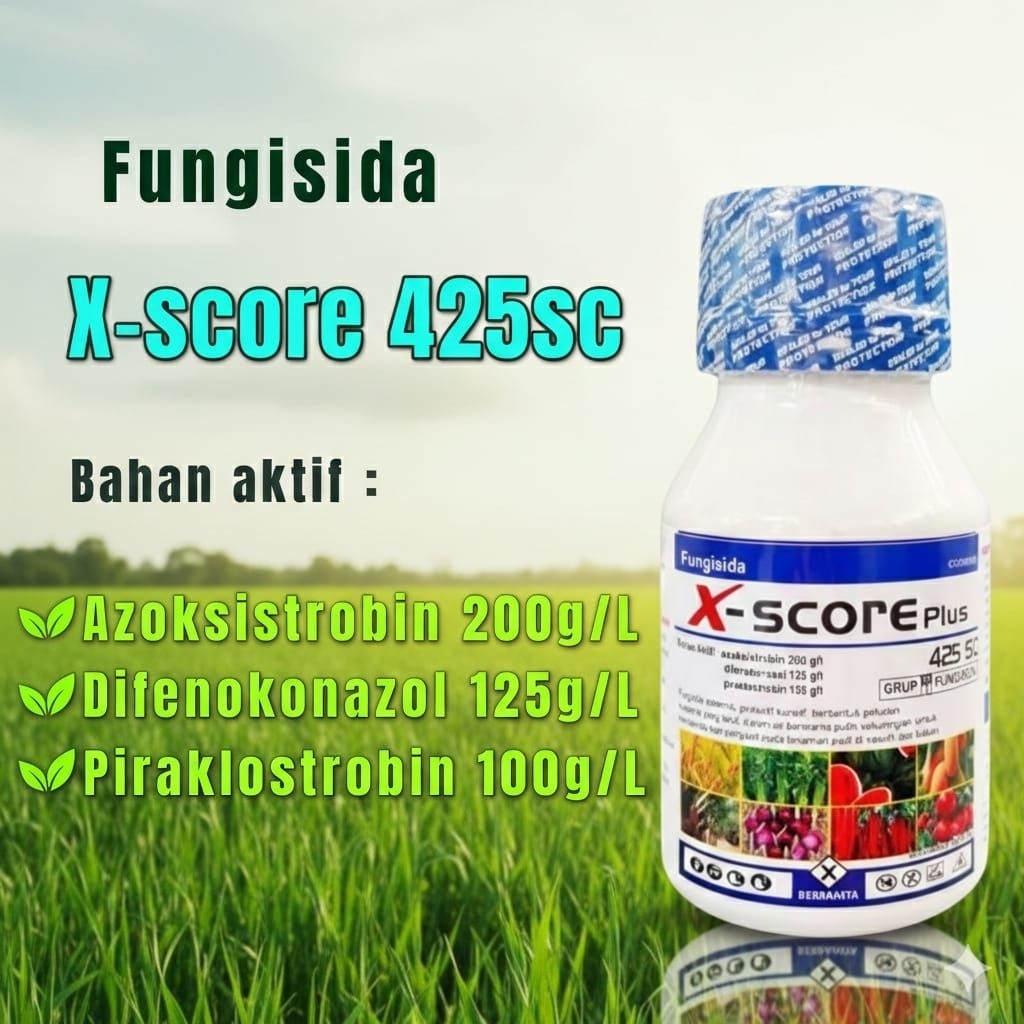 Fungisida X-SCORE 425 SC 250 ML - Efektif, Aman, Praktis