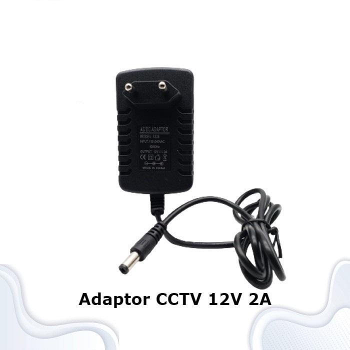 Adaptor 12V 2A Power supply AC to DC adapter 12 v 2 a CCTV TV Laptop ( BIISA COD )