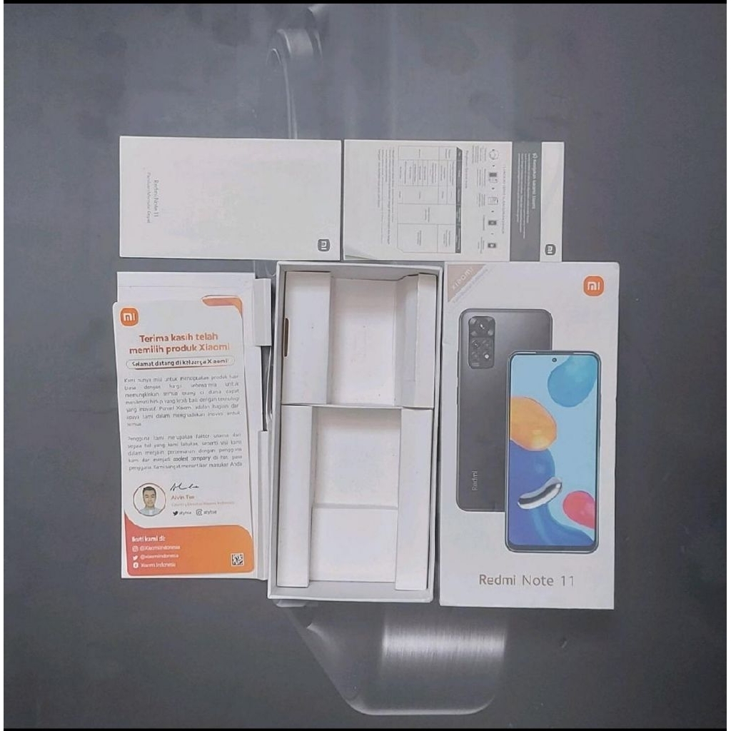 Dus Box Ori Copotan Redmi Note 11 / Note 9 Pro