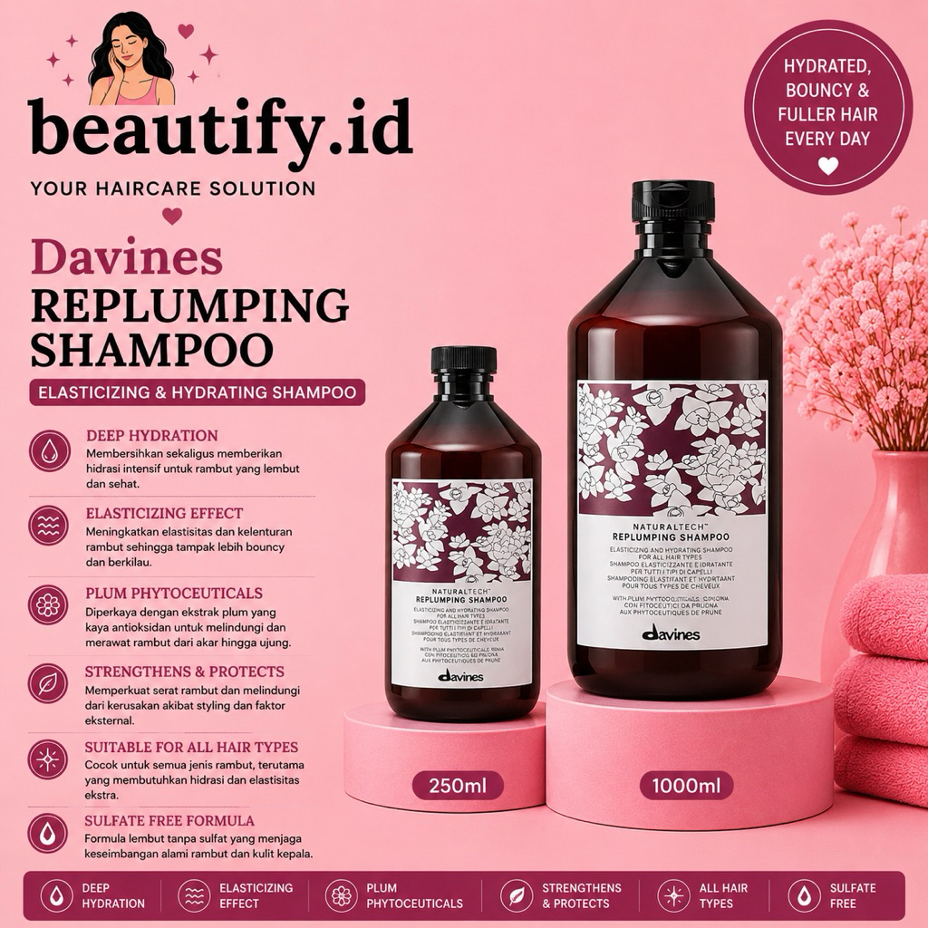 [ORIGINAL] Davines Replumping Shampoo