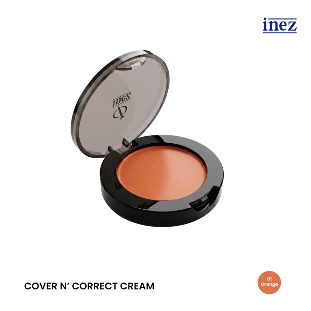 INEZ COVER CORRECT CREAM -ORANGE