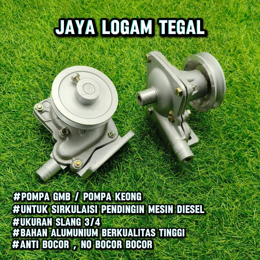 Pompa Keong Air Sirkulasi Omega GMB Aluminium