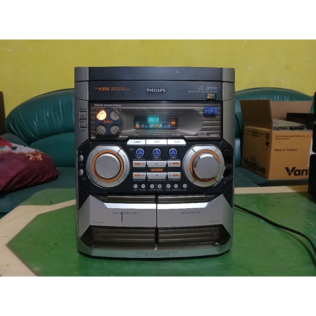 Head Hifi Compo PHILIPS FW-V355 Poseidon