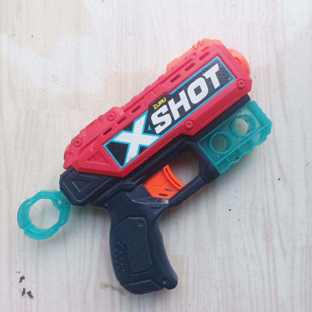Original Nerf Zuru Xshot Pistol Mainan