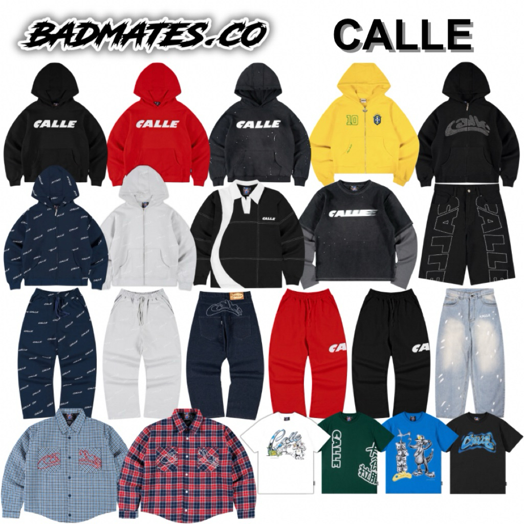 Calle De Larache Hoodie Black, Zip Pattern, Polo LS, Tisyats, Raw Denim, Jorts, Double Sleeve Origin