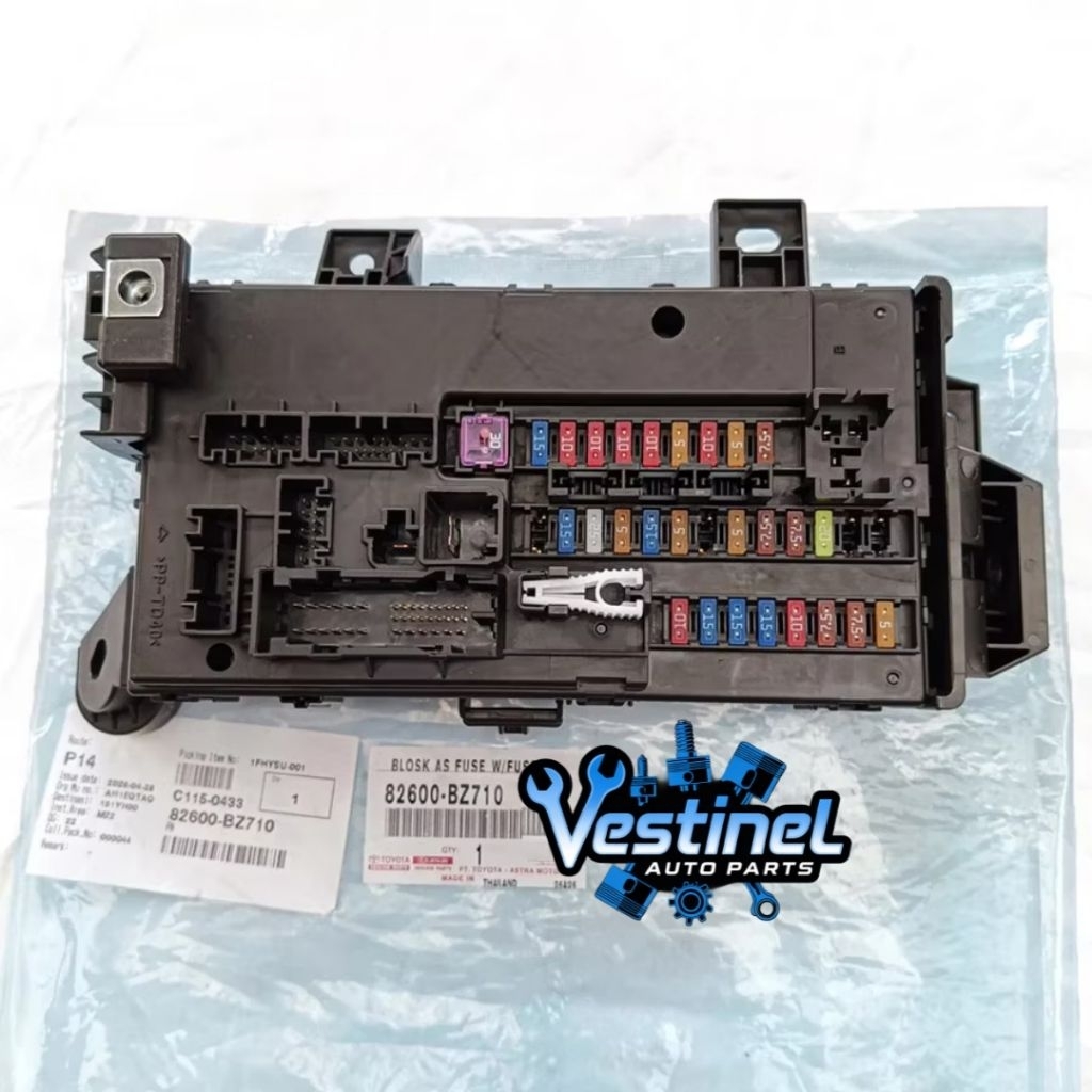 Box Sekring Fuse BCM Kode U Toyota Grand Avanza Veloz Daihatsu Great New Xenia 2015 - 2019 Original