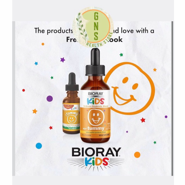 Bioray Kids NDF Tummy Probiotic Anak 11 Strain Probiotic Blend