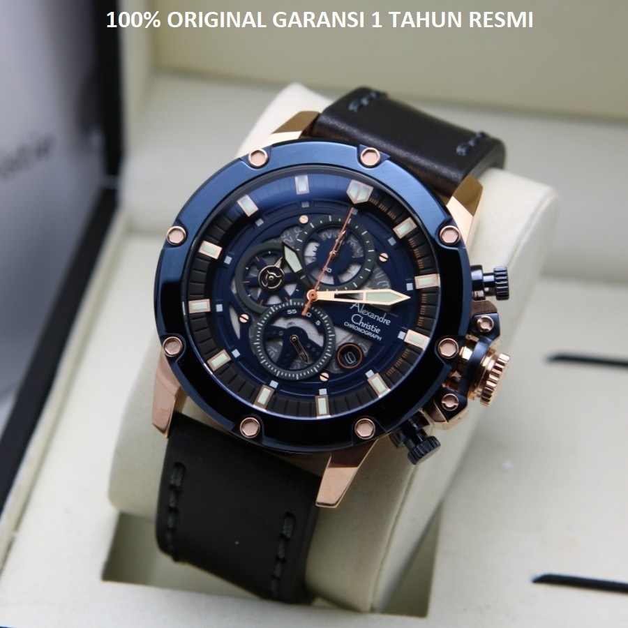 ORIGINAL Jam Tangan Pria Alexandre Christie AC 6410 / AC6410 / 6564 / 6562 / 6280 / 6376 / 6141 / 61