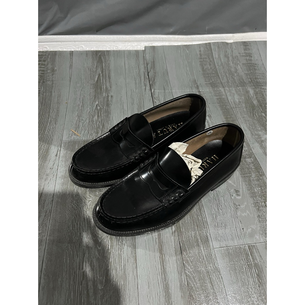 Loafers - Haruta 906 Genuine Leather Black