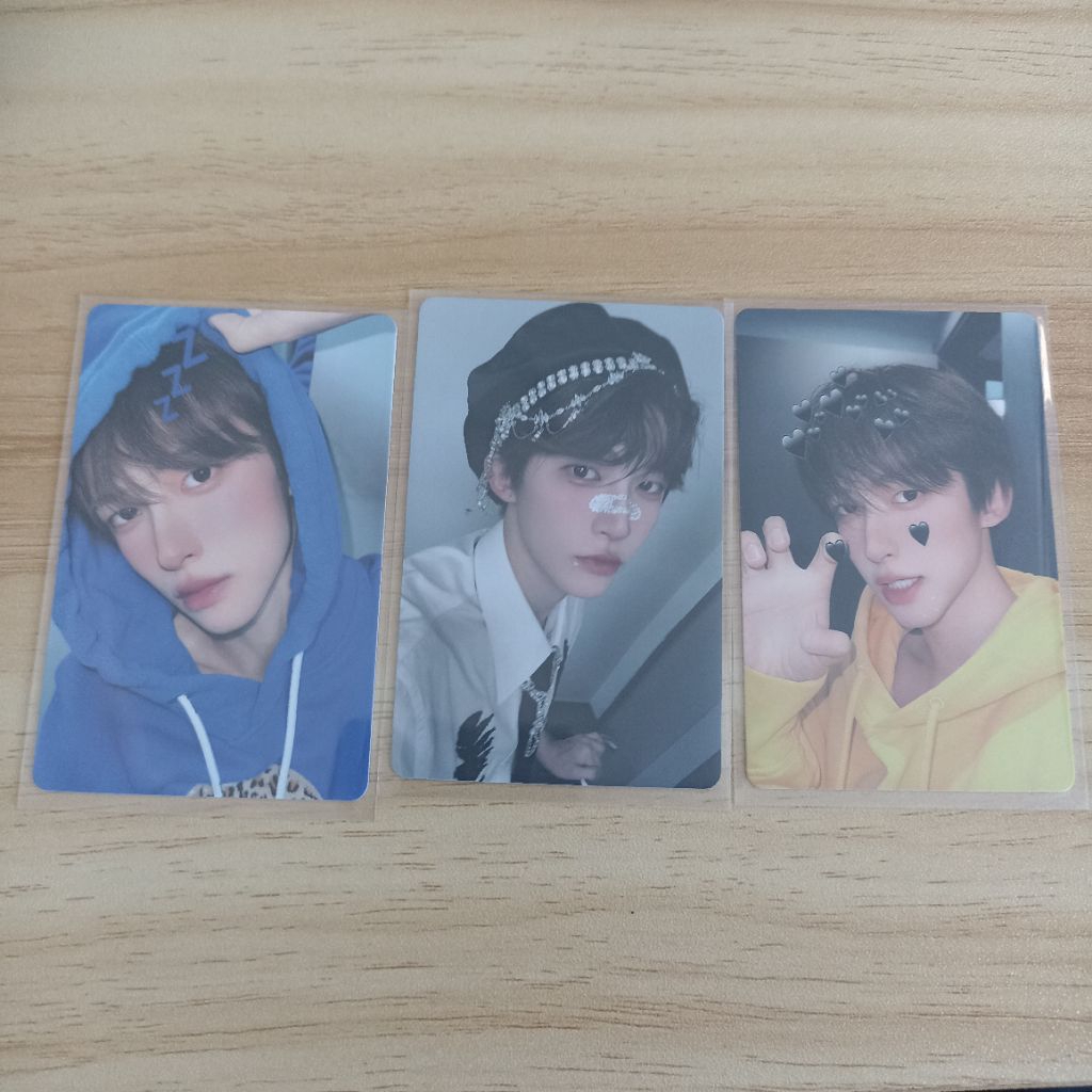 [TAKE ALL] Official Tencent Music INTO1 Liuyu Warm Winter With You PC Photocard Chuang 2021