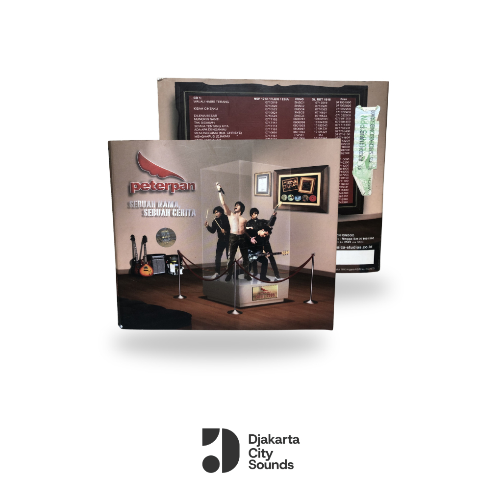 CD Music Peterpan - Sebuah Nama Sebuah Cerita