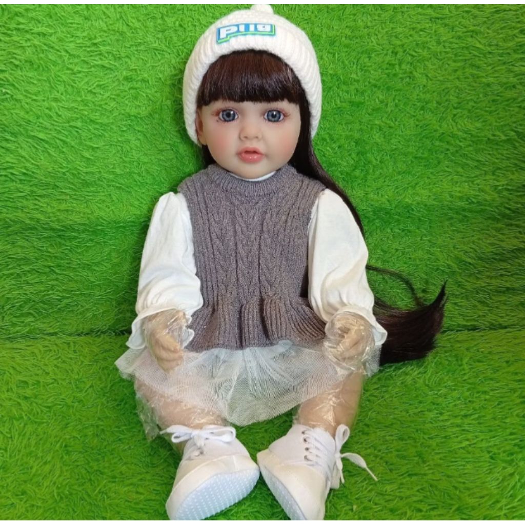 Full Silikon Boneka Reborn Toddler
