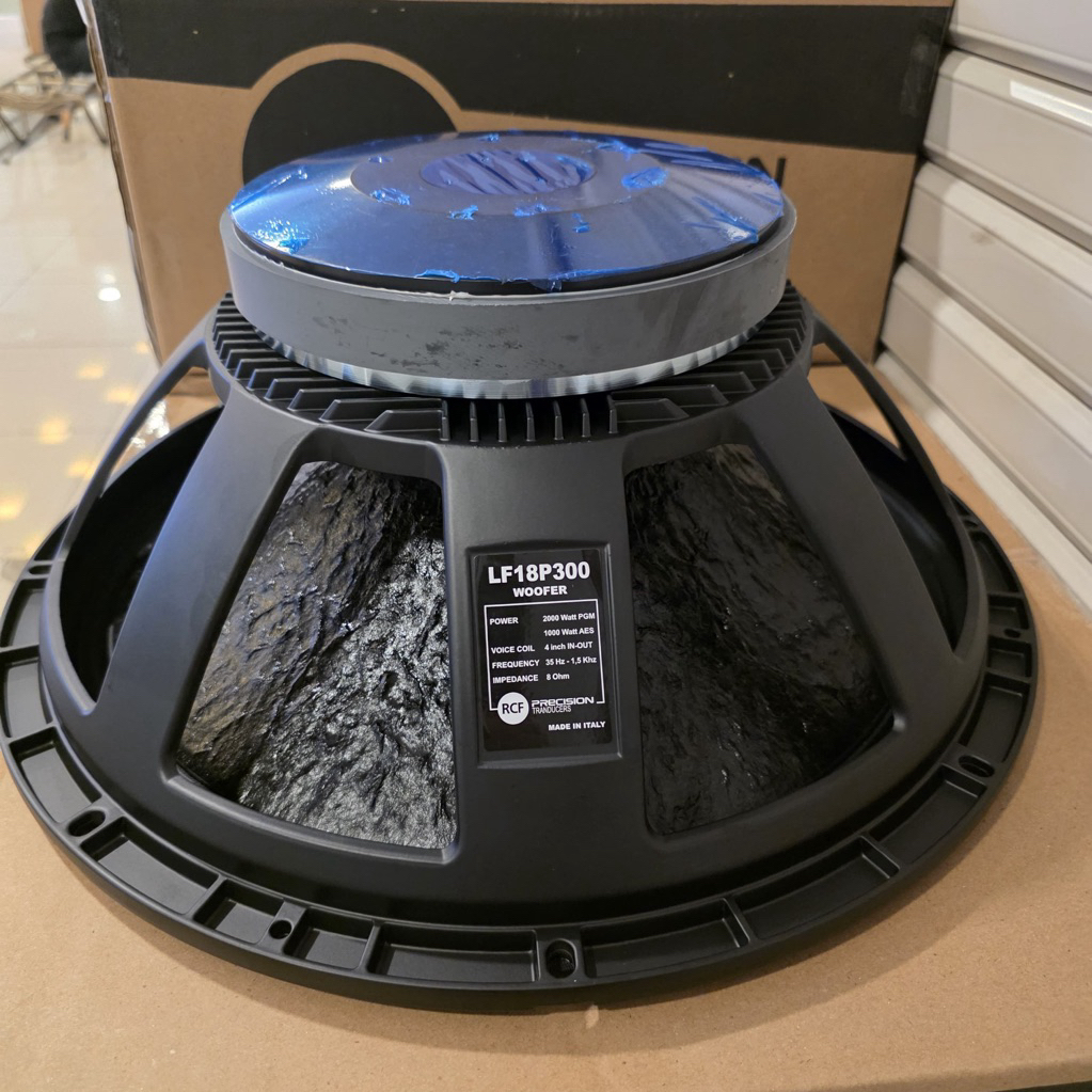 speaker komponen rcf lf18p300 18 inch lf18 p300