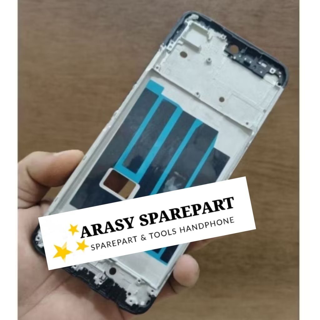 Frame tulang tengah Realme C65 Tulang lcd tatakan mesin