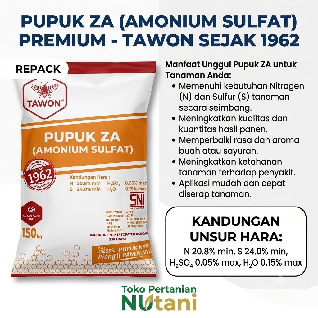 Pupuk ZA Repack