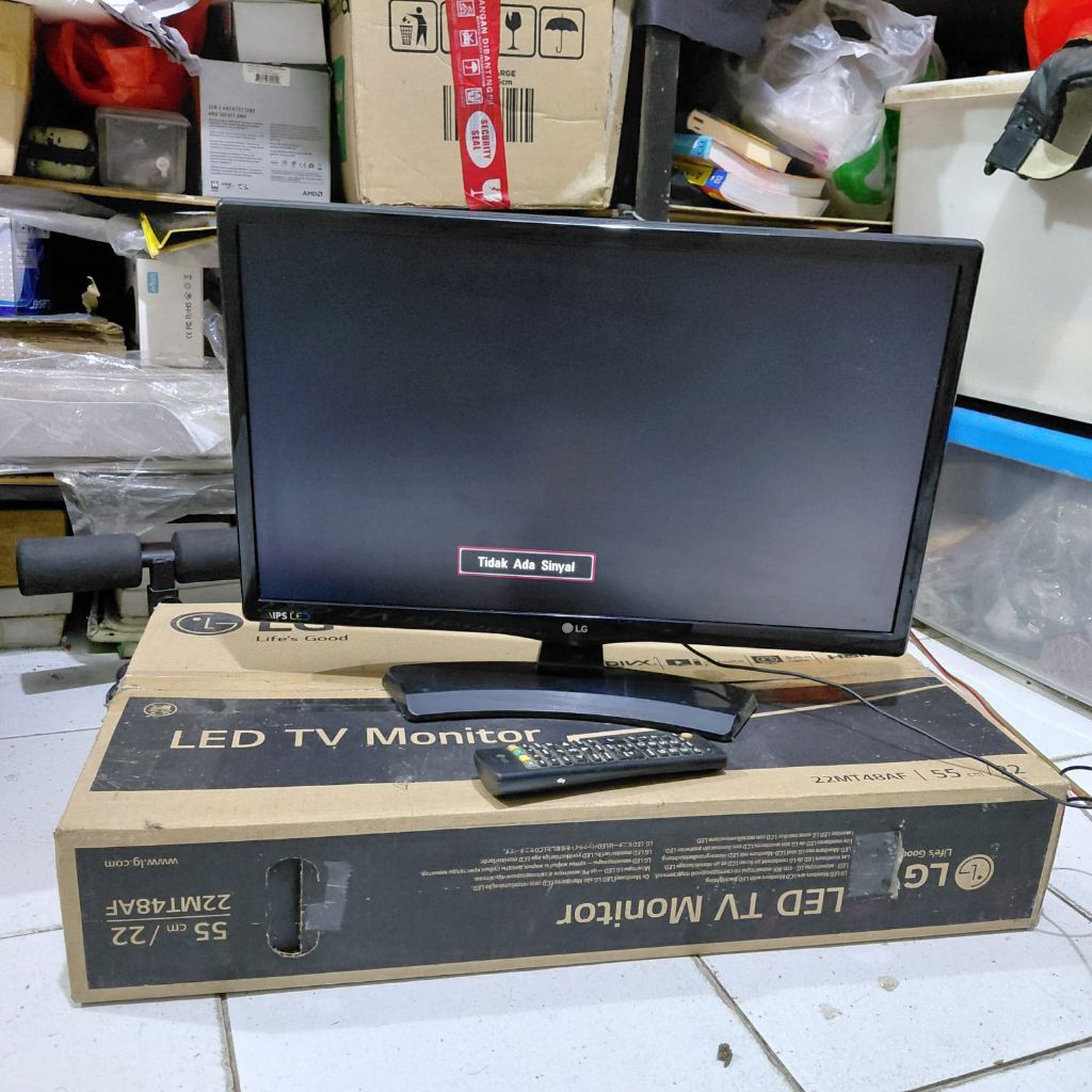 TV (Bekas/Second) Monitor LED LG 22 Inch tipe 22MT48AF