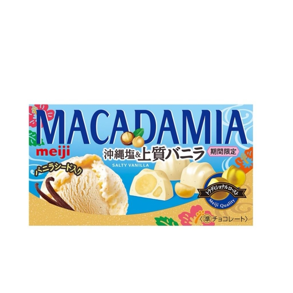 MEIJI MACADAMIA SALTY VANILLA