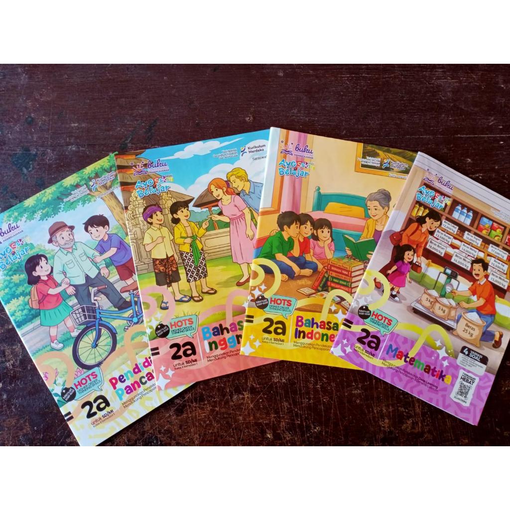 BUKU LKS KELAS 2 KURIKULUM MERDEKA ORIGINAL | LKS SEKAR GRIYA PUSTAKA PERKASA SEMESTER 1