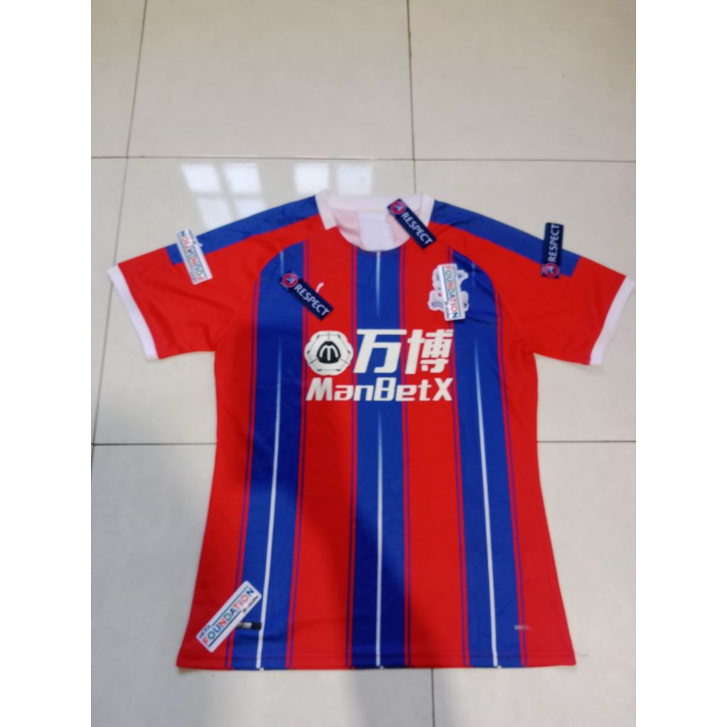 jersey crystal Palace rare red blue