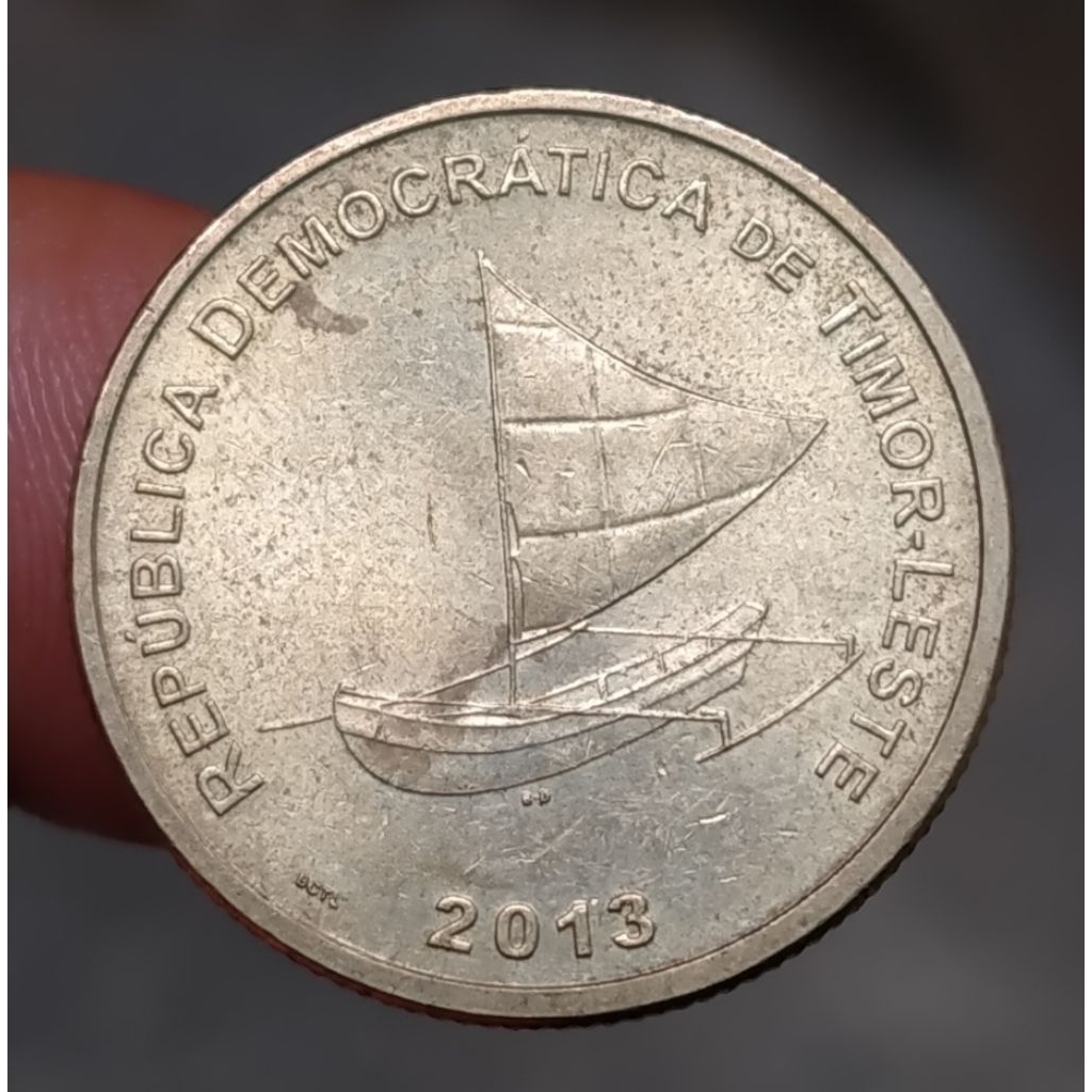 Koin Kuno Timor Leste 25 Centavos 2003-2017 (tahun acak) | Koin Asing Mancanegara